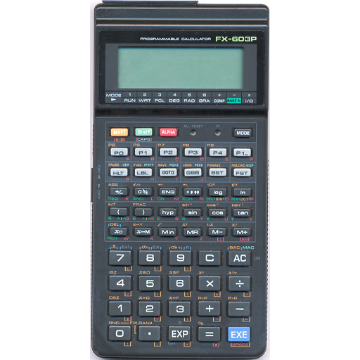 FX-603P programable calculator icon