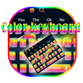 Color Rainbow Keyboard Theme icon