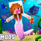 Mermaid tail Mods for Minecraft Pocket Edition icon