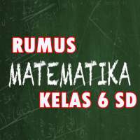 Belajar Rumus Matematika Kelas 6 SD on 9Apps