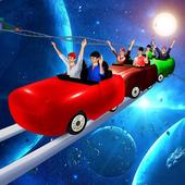 Galaxy Coaster 3D : Best Roller Coaster Games 2020 icon