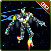 Super Flying Hero Monster Robot – Racing Simulator icon