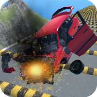 Car VS Speed Bump Car Crash