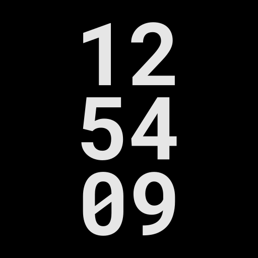 Clock with seconds Screensaver icon