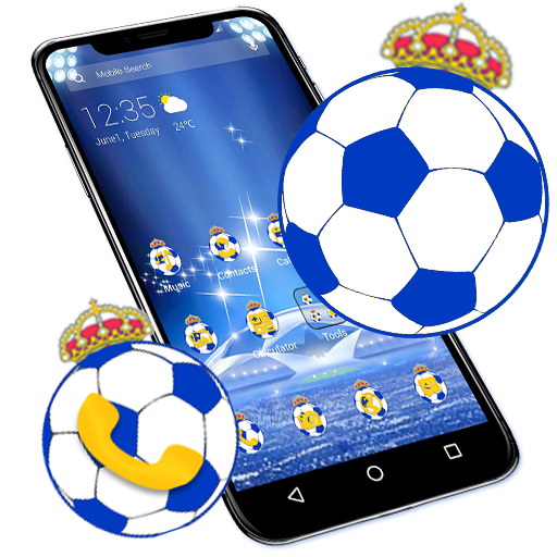 Football Blue APUS Launcher Theme icon