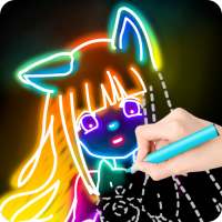 Draw Glow Comics on 9Apps