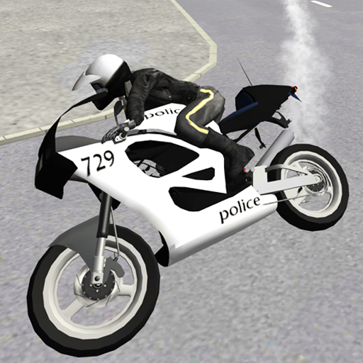 Police City Motorbike Rider أيقونة