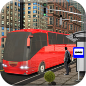 Luxury Tour Bus Coach Driver icon