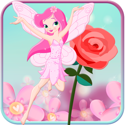 Puzzles for girls: flowers icon