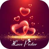 Romantic Love Poster Maker on 9Apps