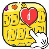 Cute simple keyboard