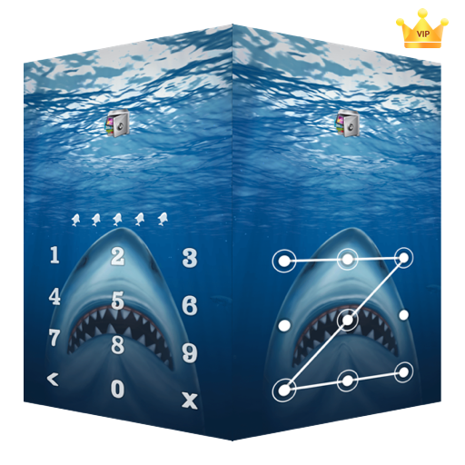 AppLock Live Theme Shark – Paid Theme icon