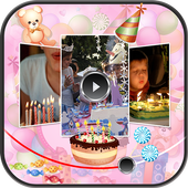 Birthday Video Show icon
