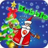 christmas bubble game shooter icon
