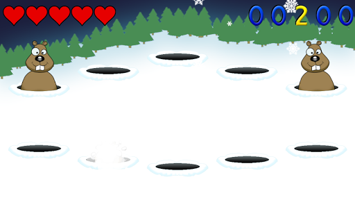 Snowball Fight - Free whack-a-mole game screenshot 5