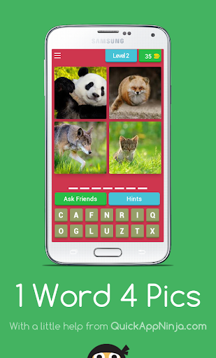 1 Word 4 Picture's Quiz (guess and Earn) screenshot 3