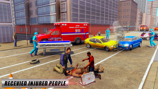 Ambulance Simulator Car Doctor screenshot 11