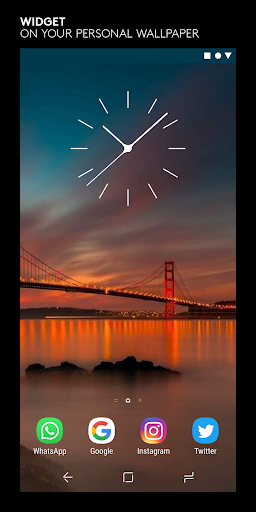 Origin Clock Wallpaper and Widget screenshot 8