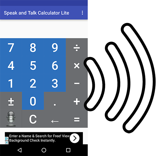 Speak n Talk Calculator Lite icon