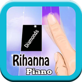 Rihanna - Piano Tiles Tap icon