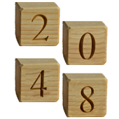 Number Puzzle 2048 Christmas New Year 2019 Edition icon