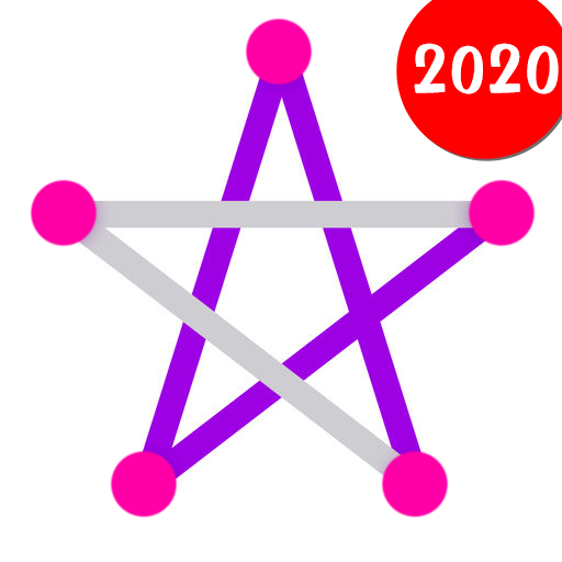 on stroke line puzzle icon