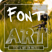 Font Art - Add Text and Art icon