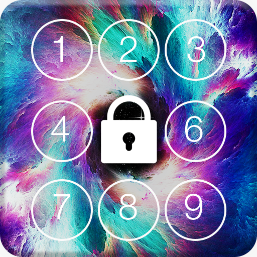 Bright Space Screen Lock icon