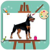 How To Draw Dog icon