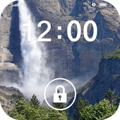 Screen Lock Theme Waterfall icon