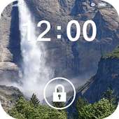 Screen Lock Theme Waterfall on 9Apps