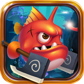 Dragon king fish icon