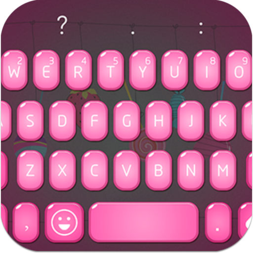 Emoji Keyboard - Candy Pink icon