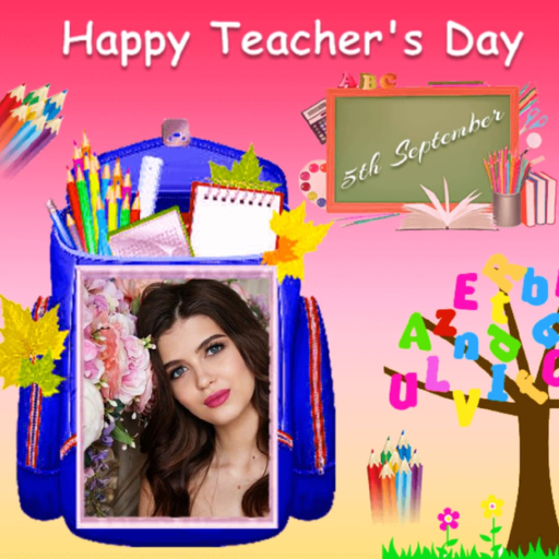 Teacher's Day Photo Frame icon