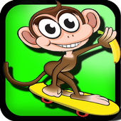 Skater Monkey Run icon