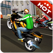 Moto Racer 2017 &amp; Quad Stunts icon