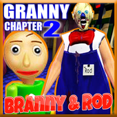 Horror Granny Rod &amp; Branny: Chapter Two Games icon