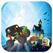 Zombie Holloween Road Racing icon