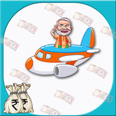 Modi Hunt Black Money icon