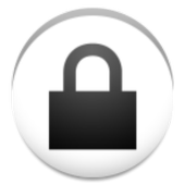 Tapping lock icon