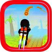 Temple boy run jungle adventure 3D running game icon