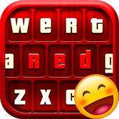 Keyboard Red icon