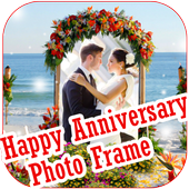 Anniversary Photo Frame Maker icon