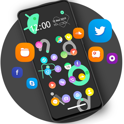 Theme for Android Q / Android 10 icon