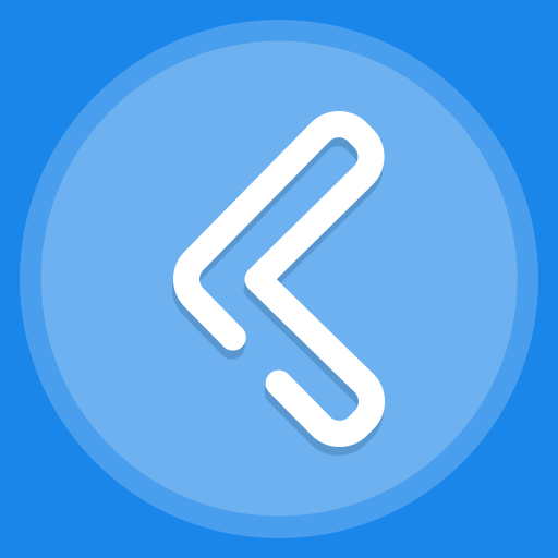 Floating Back Button icon