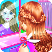 Hairdo Girl Braided Hairstyles Salon Games icon
