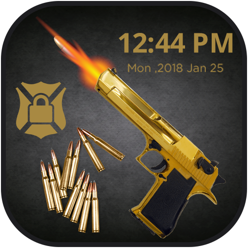 Gun Shooting Lock Screen - Gun Lock Screen icon