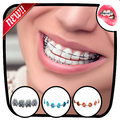 ikon Braces Teeth  Photo Editor