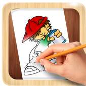 How to Draw Graffiti Characters on 9Apps