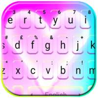 Pink Pastel Heart Keyboard Theme